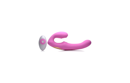 U-Pulse Silikon-Strap-On mit Pulsation & Vibration – XR Brands