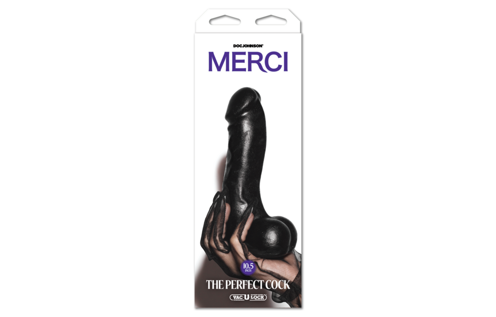 The Perfect Cock 25.4 cm Black - Realistic & Powerful Penis