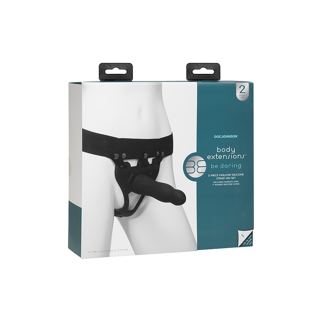 Daring Silicone Harness 17.8 cm - Comfort & Pleasure