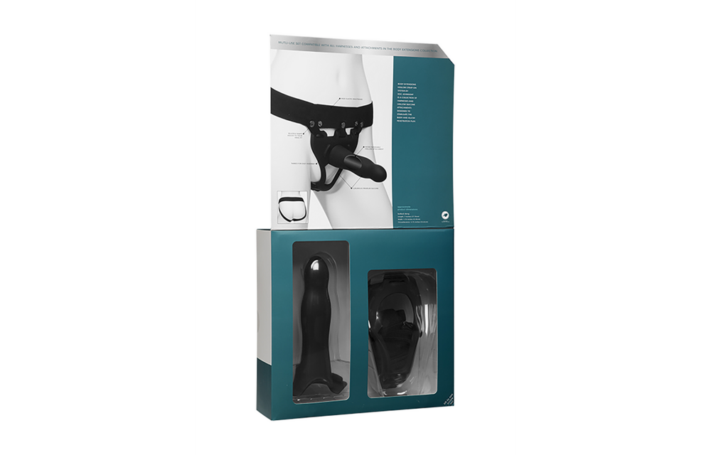 Daring Silicone Harness 17.8 cm - Comfort & Pleasure