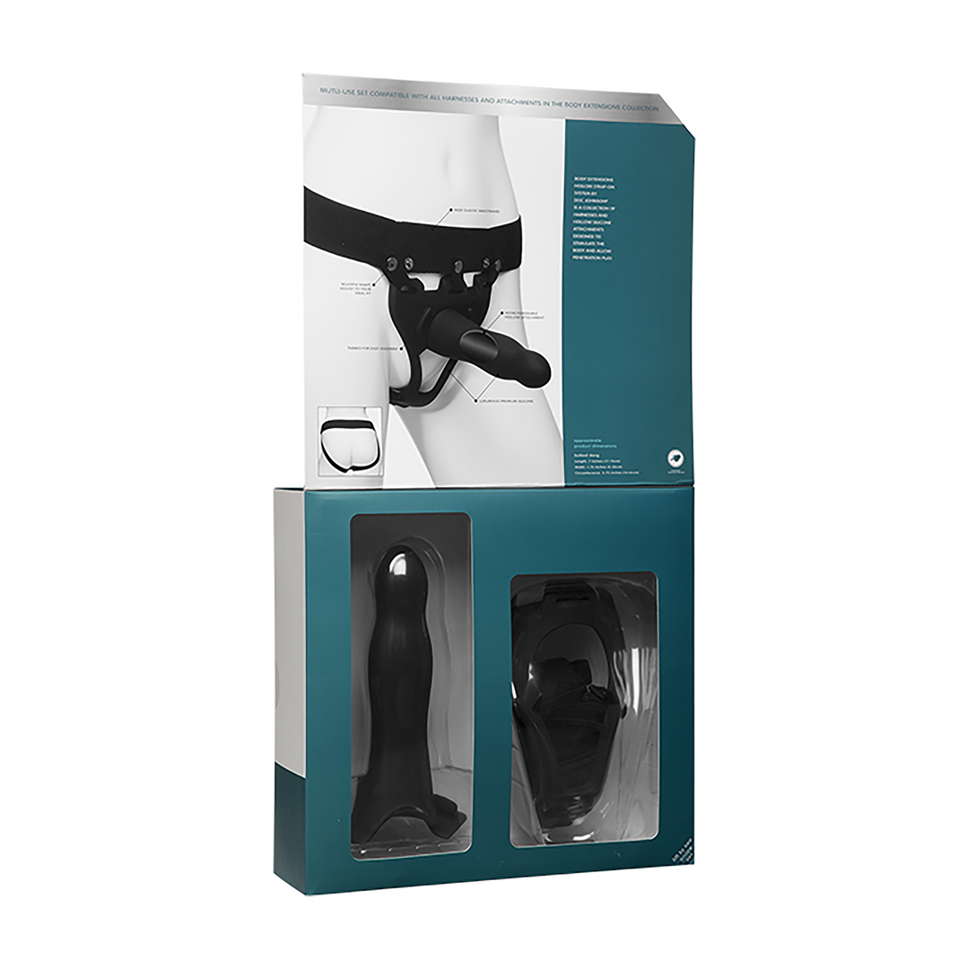 Daring Silicone Harness 17.8 cm - Comfort & Pleasure