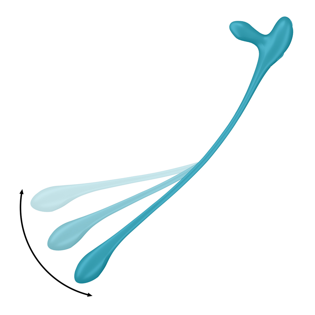 Plug and Play 1 Vibrator 43.5 cm - Intense Vibrations, Green