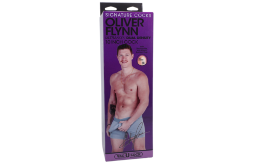 Oliver Flynn - Realistic ULTRASKYN Dildo - 10 / 25 cm - Vanilla