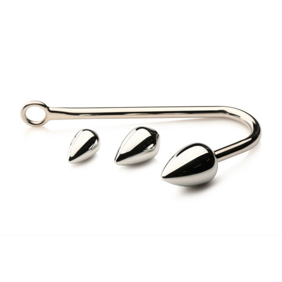 Anal Hook Trainer with 3 Plugs 23.9 cm – Comfort & Style