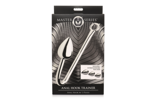Anal Hook Trainer with 3 Plugs 23.9 cm – Comfort & Style