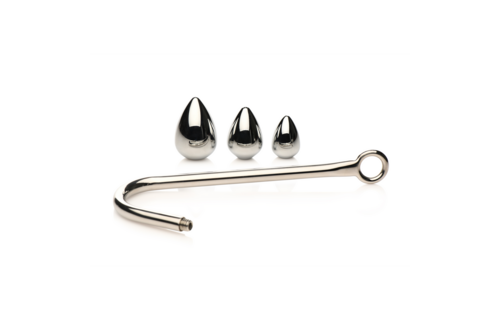 Anal-Haken-Trainer mit 3 Plugs 23,9 cm – Komfort & Stil