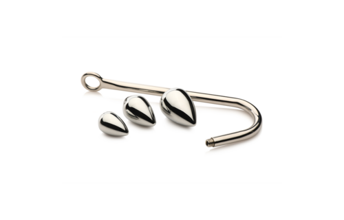 Anal Hook Trainer with 3 Plugs 23.9 cm – Comfort & Style
