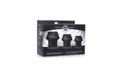 Gape-Grommets Anal Dilator Set 3-piece – 10-12-14 cm