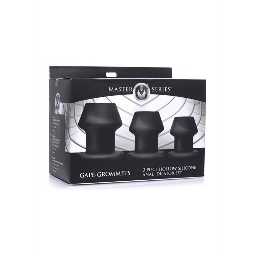 Gape-Grommets Anal Dilator Set 3-piece – 10-12-14 cm