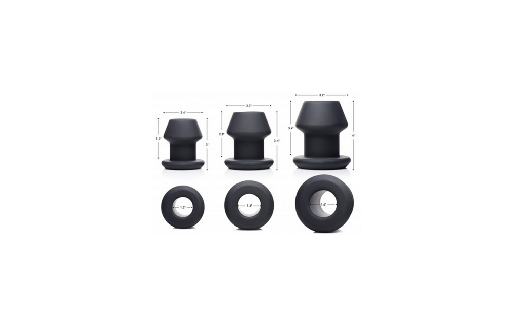 Gape-Grommets Anal-Dilator-Set 3-teilig – 10-12-14 cm