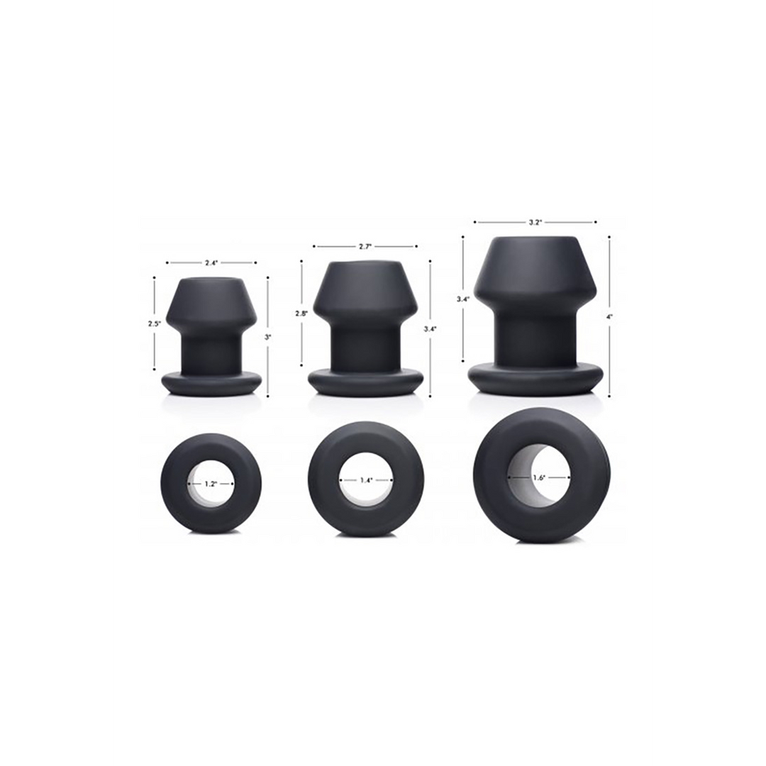 Gape-Grommets Anal-Dilator-Set 3-teilig – 10-12-14 cm