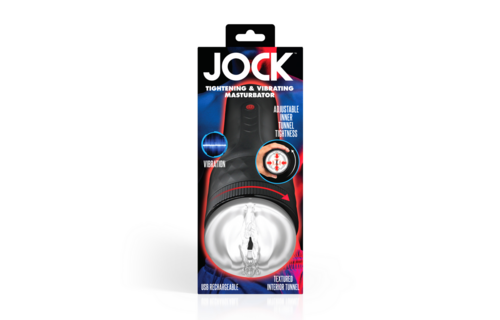 Black Masturbator with Vibration & Adjustable Tightness | Curve Toys