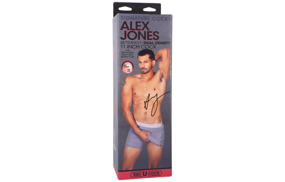 Alex Jones - Realistic ULTRASKYN Dildo - 11 / 28 cm