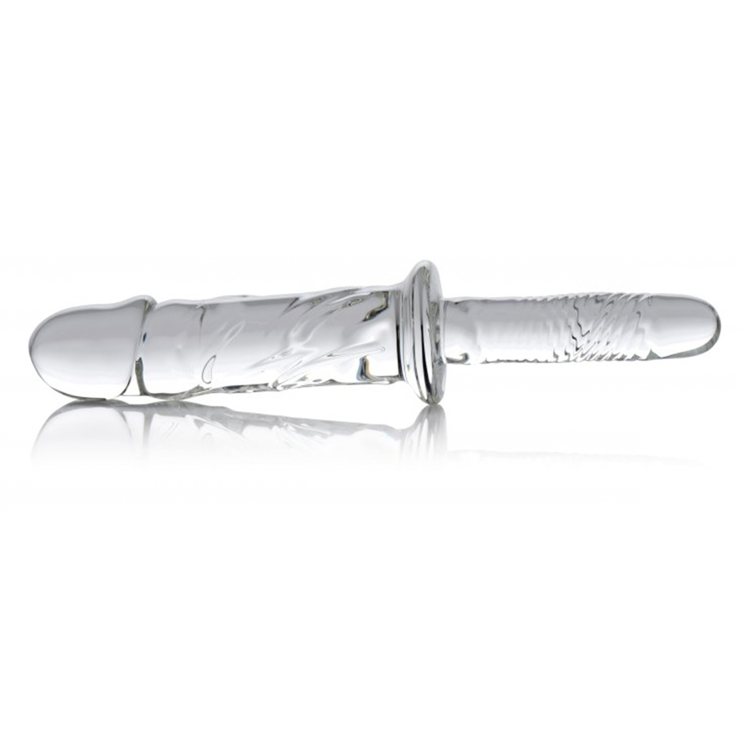 Brutus Glass Dildo Thruster 15 cm – Power & Pleasure