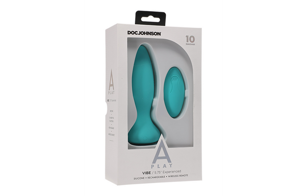 Vibe 14,2 cm - Silikon Anale Plug met Afstandsbediening