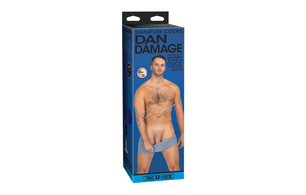 Dan Damage ULTRASKYN Dildo 25,4 cm – Ultimativ realistischer Genuss