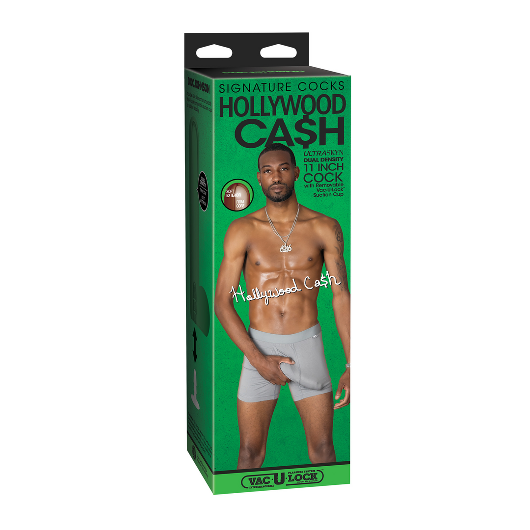 Hollywood Cash ULTRASKYN Dildo 28,96 cm – Realistisch & Chocolade