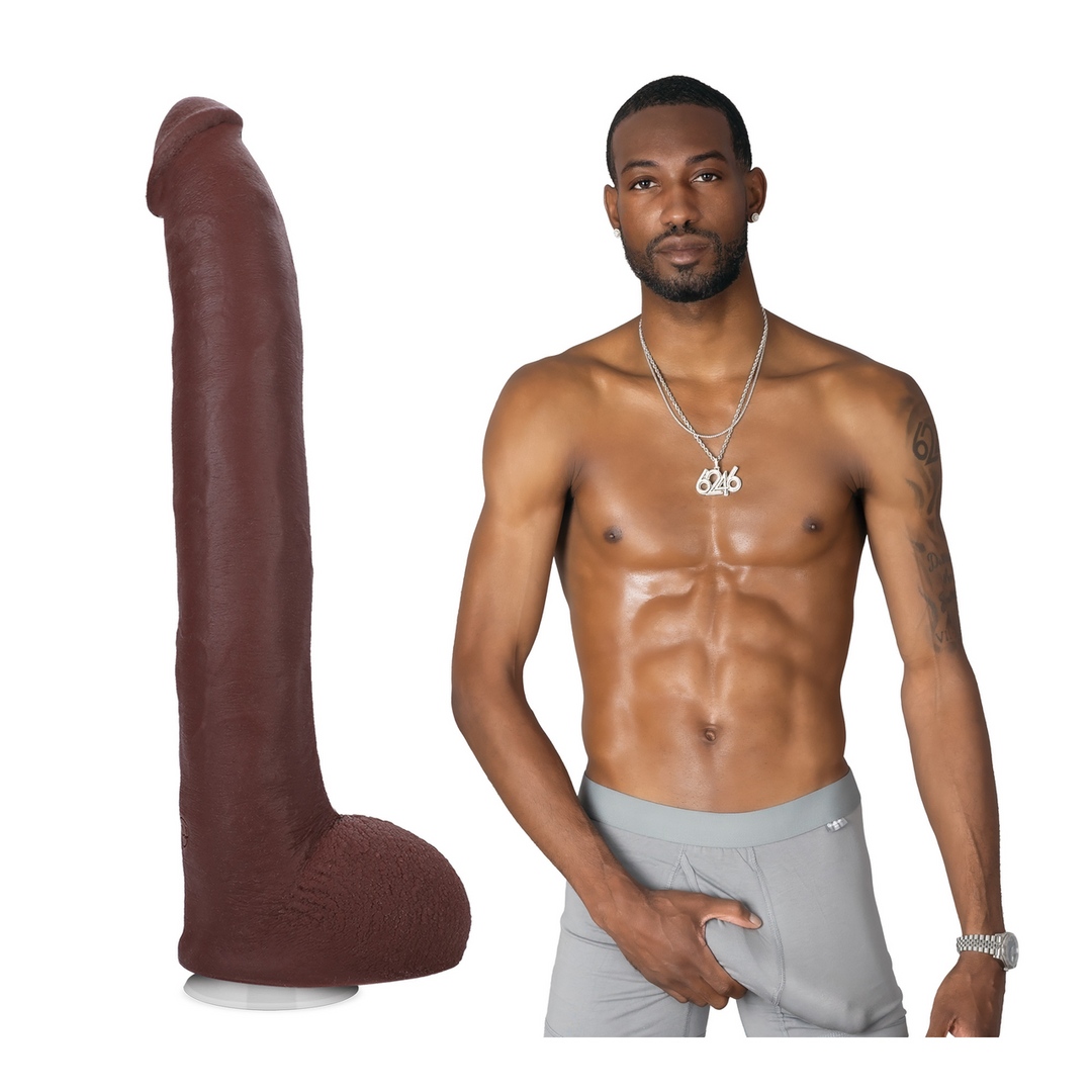 Hollywood Cash ULTRASKYN Dildo 28,96 cm – Realistisch & Chocolade