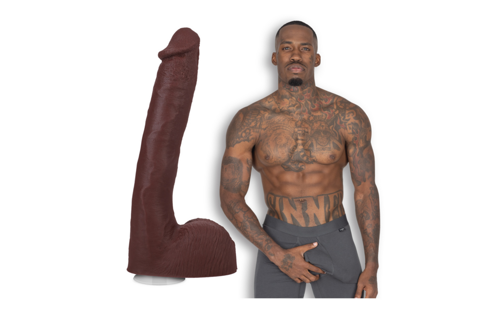 Druck ULTRASKYN Dildo 24,89 cm – Realistisch & Warm