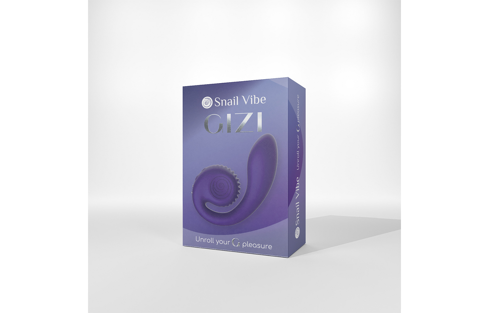 GIZI Dubbele G-Spot Stimulator Paars | Snail Vibe Genot