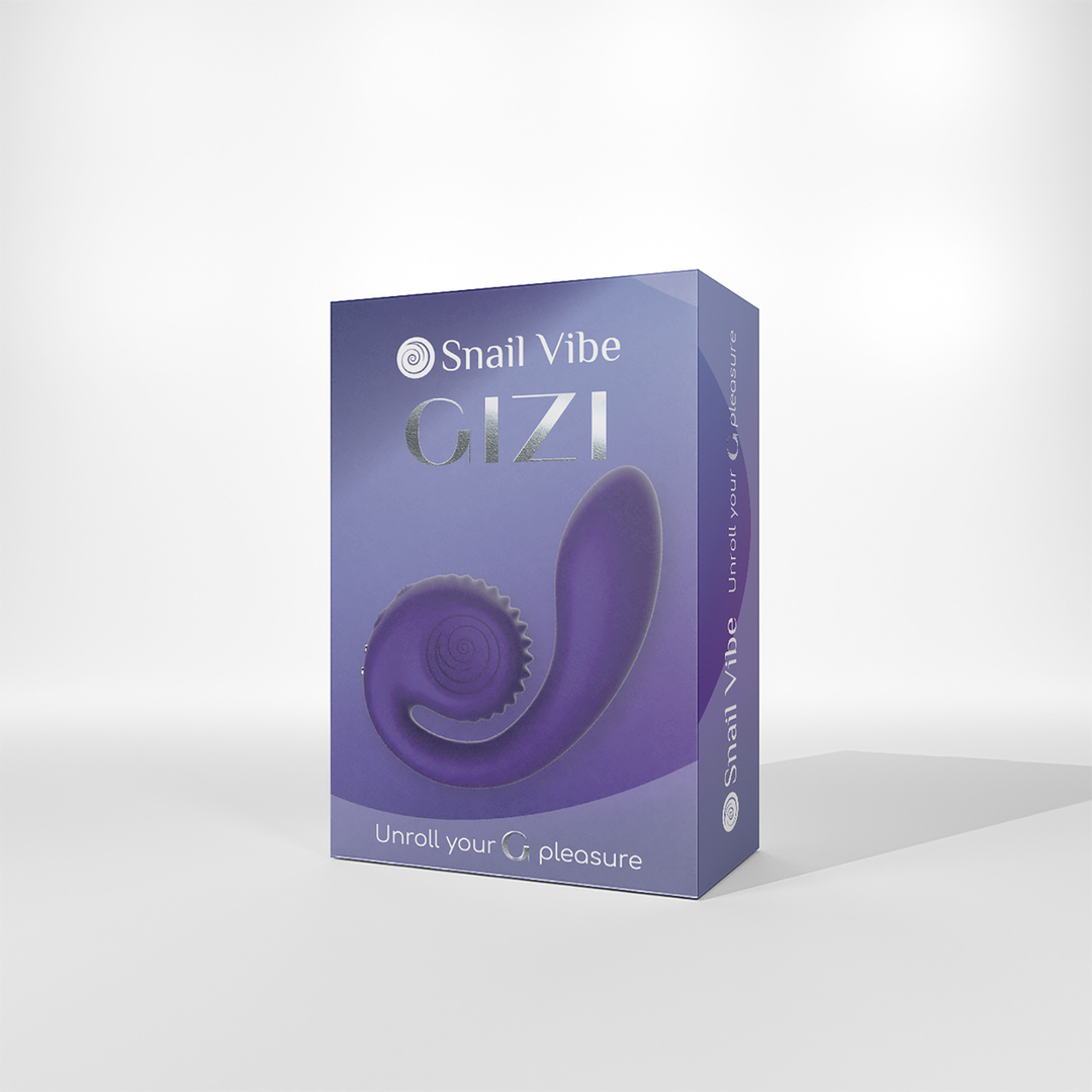 GIZI Dubbele G-Spot Stimulator Paars | Snail Vibe Genot