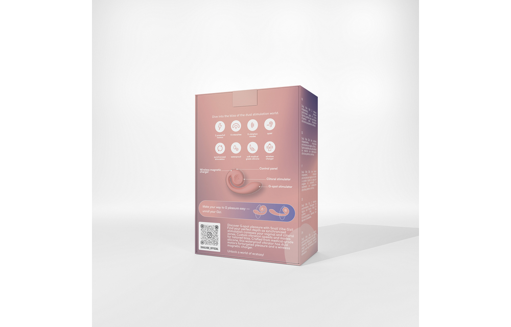 GIZI Doppelter G-Punkt-Stimulator Peachy Pink – Ultimatives Vergnügen