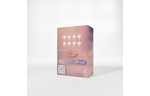 GIZI - Dual G-Spot Stimulator - Peachy Pink