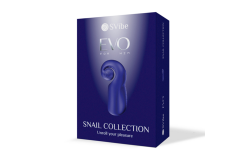 EVO Dubbele Mannelijke Stimulator Navy – Intens Genot