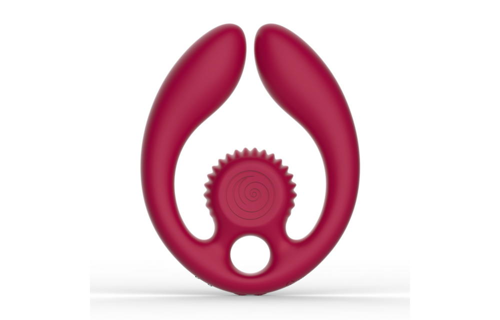 GIZI Duo Bordeaux – Doppelte Stimulation für Paare