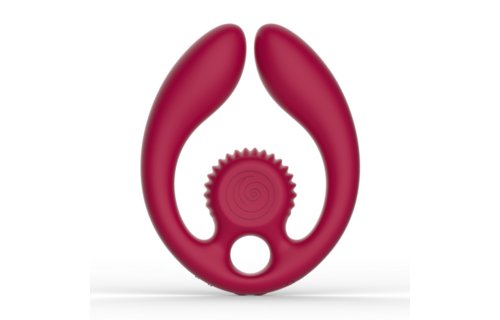 GIZI Duo - Dual Couples Stimulator - Bordeauxt