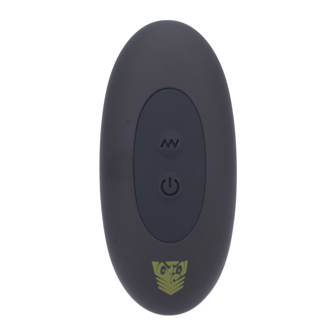 Rev Cock Throbber – Flexibler schwarzer vibrierender Cockring