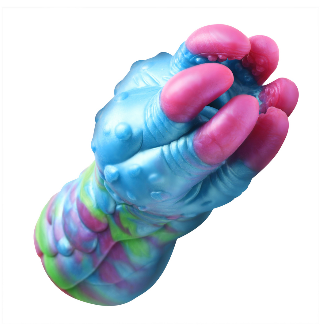 Asstra - Silicone Ass Stroker - Blue/Purple