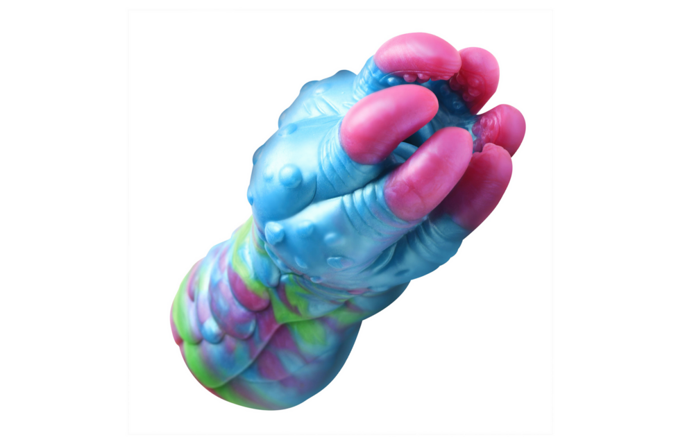 Asstra - Silicone Ass Stroker - Blue/Purple