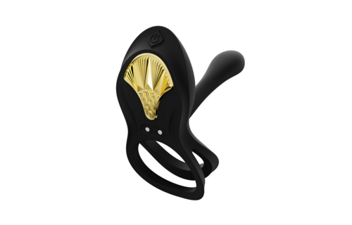 BAYEK - Draagbare Vibrator - Obsidiaan Zwart