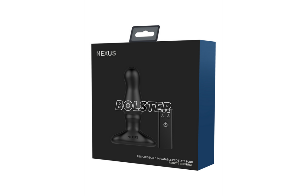 Bolster Butt Plug 8.6 cm - Inflatable & Vibrating Nexus