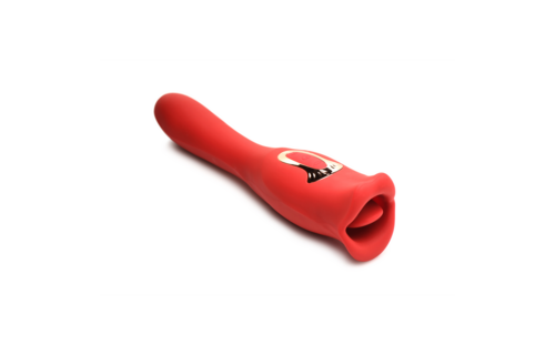 Kiss and Tell Pro Red - Luxury Double-Sided Kissing Vibrator