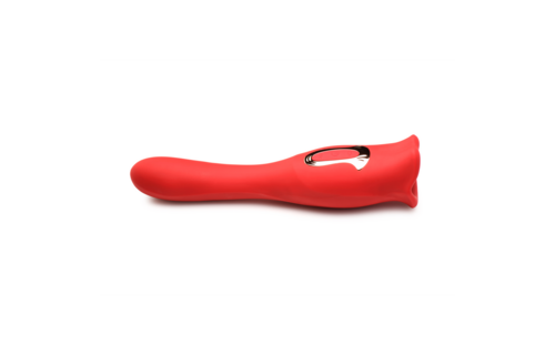 Kiss and Tell Pro Rood - Luxe Dubbelzijdige Kusvibrator