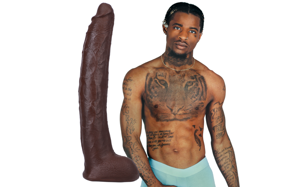 Damion Dayski ULTRASKYN Dildo 27 cm – Realistisch & Chocolade
