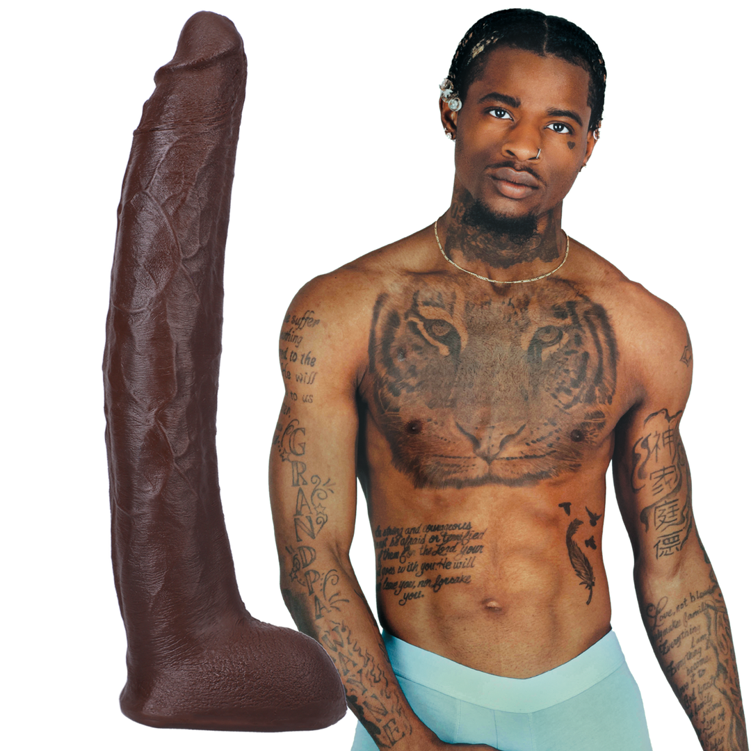 Damion Dayski ULTRASKYN Dildo 27 cm – Realistisch & Chocolade