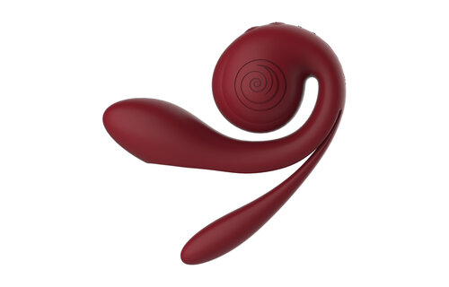 GIZI Pro Bordeaux 12 cm - Triple Stimulator Silicone