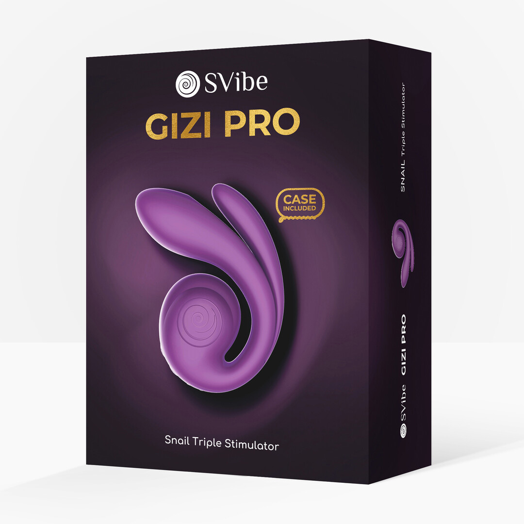 GIZI Pro 12 cm - Triple Stimulator for Ultimate Pleasure