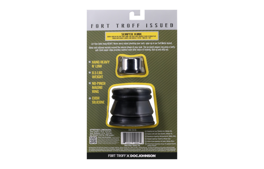 Vollmetall-Jacke Schwarz | Komfort & Kraft Silikon