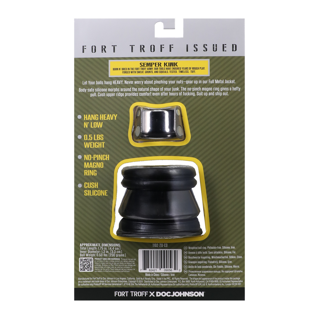 Full Metal Jacket Black | Comfort & Power Silicone