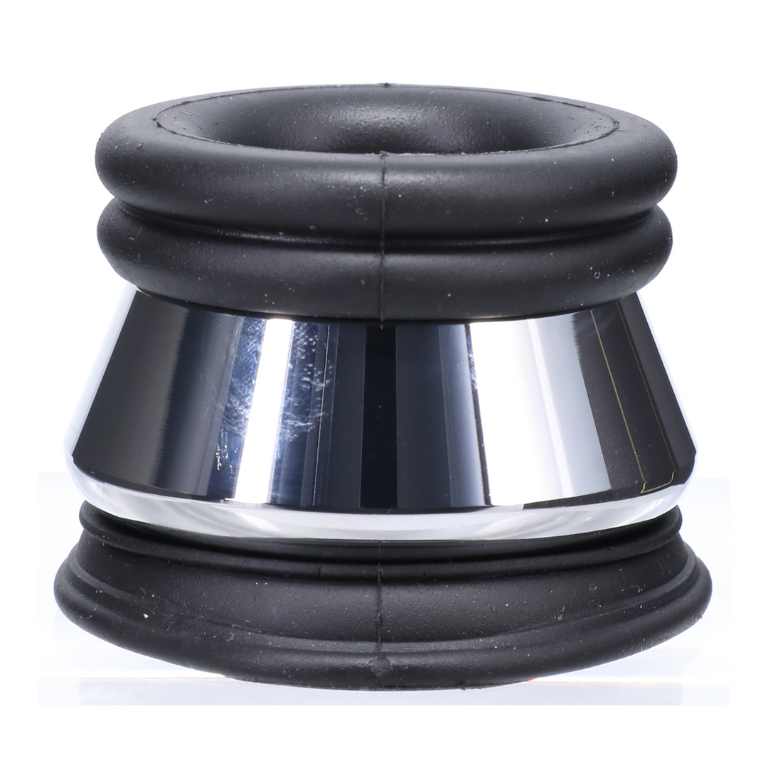 Volledige Metalen Jacket - Zwart