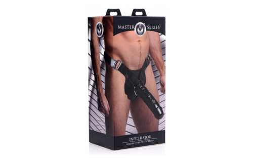 Infiltrator Holle Strap-On 20cm – Krachtig & Realistisch