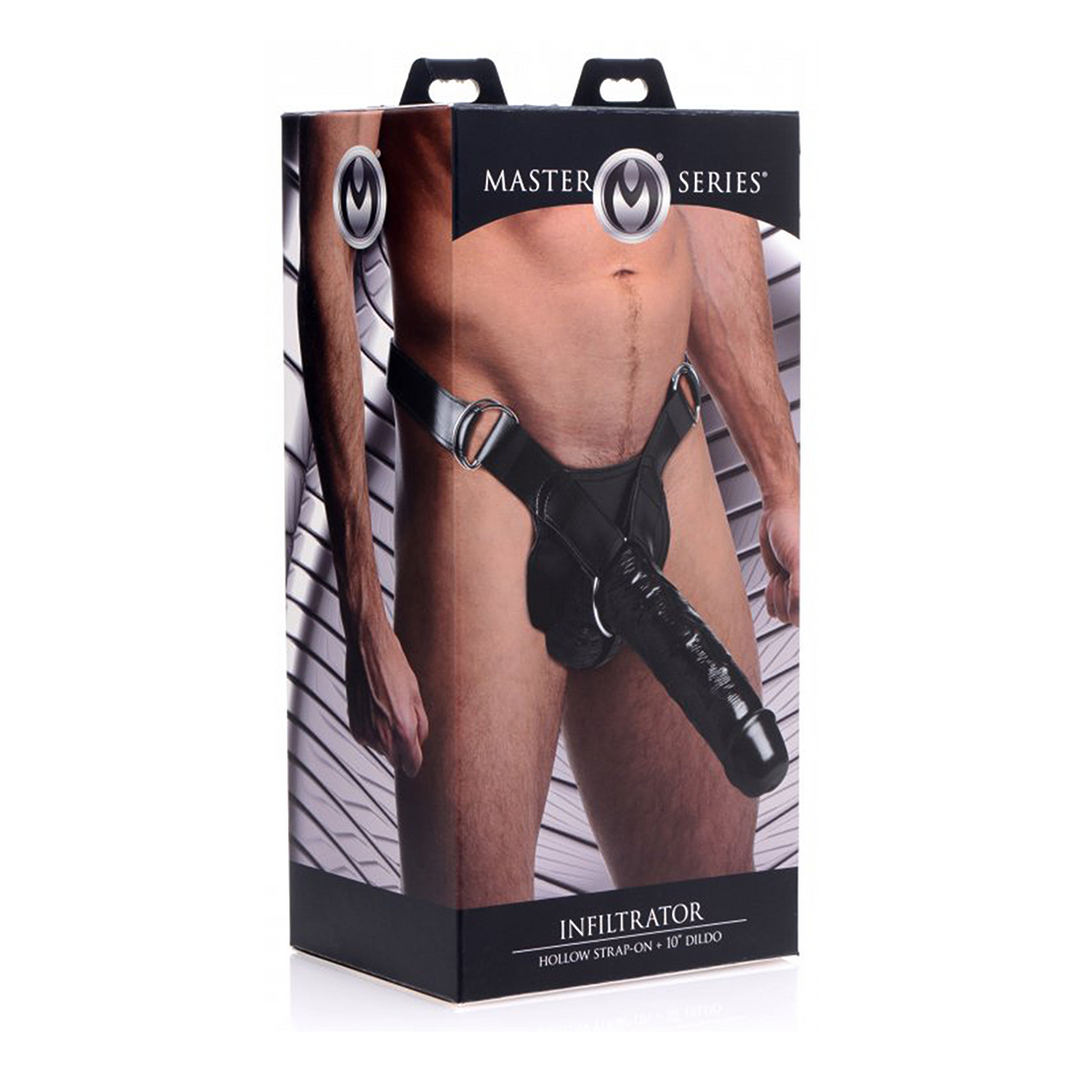 Infiltrator Hohl-Strap-On 20 cm – Kraftvoll & realistisch