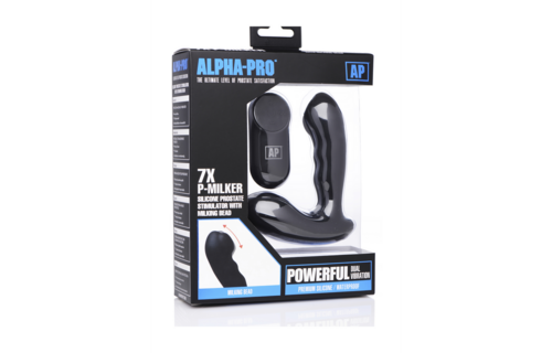 P-Milker Silicone P-Spot Stimulator - 7 Speeds of Pleasure