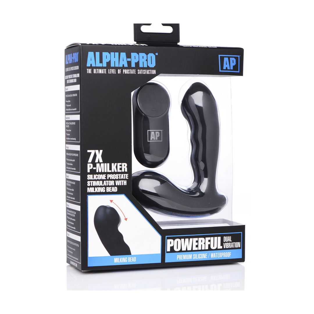 P-Milker Siliconen P-Spot Stimulator - 7 Snelheden Genot