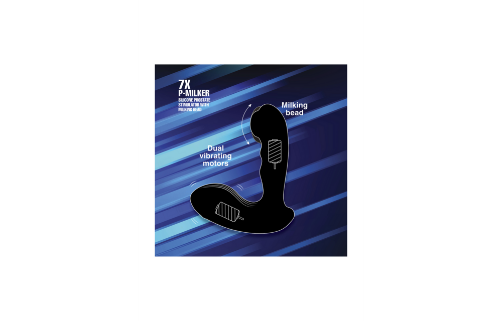 P-Milker - Silikon P-Spot Stimulator mit 7 Geschwindigkeiten