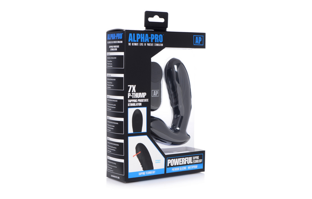 P-Thump Prostate Vibrator & Rainbow Plug – 7 Speeds